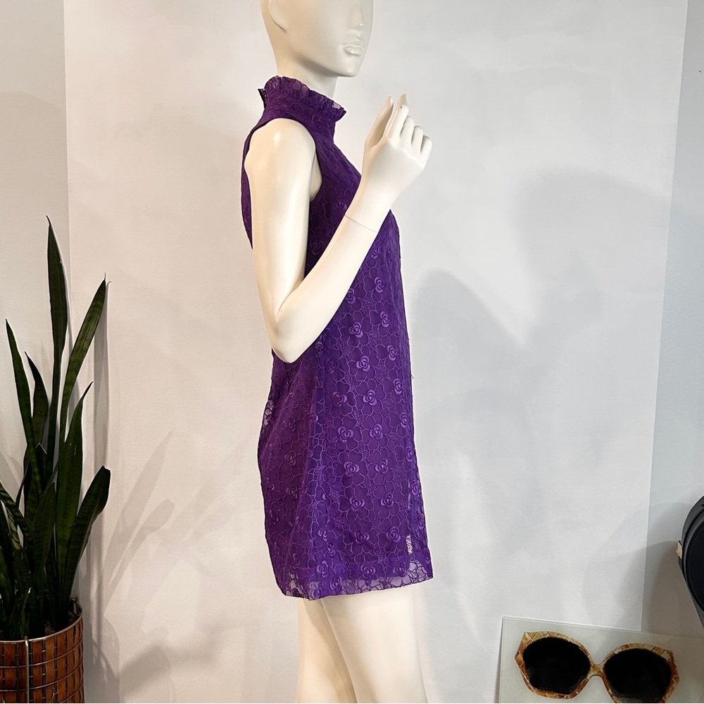 Late 60s Vintage Micro Mini Party Dress - Picture 6 of 17